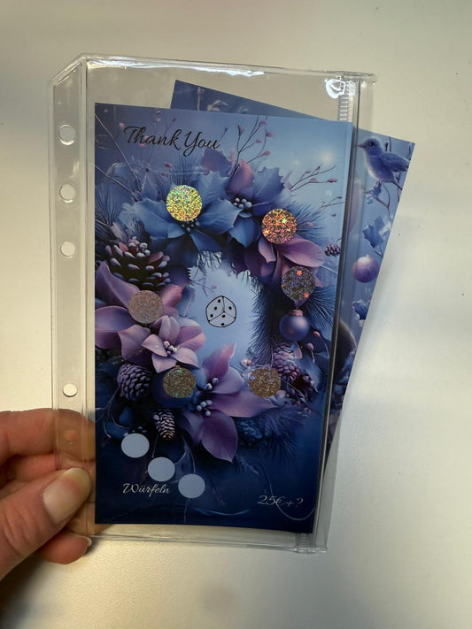 Triple Hüllen mit Druckverschluss A6