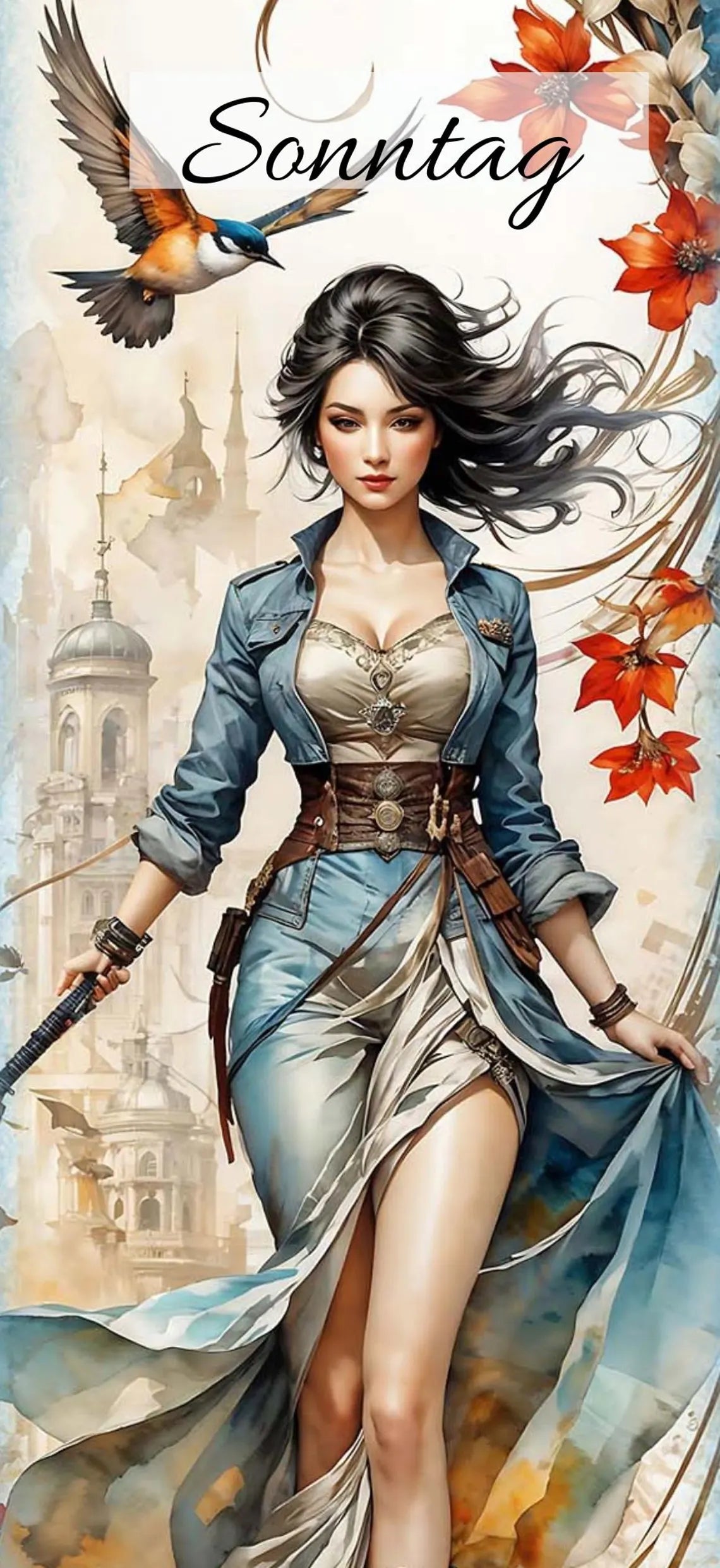 Battle Ladies Wochentags Register A6