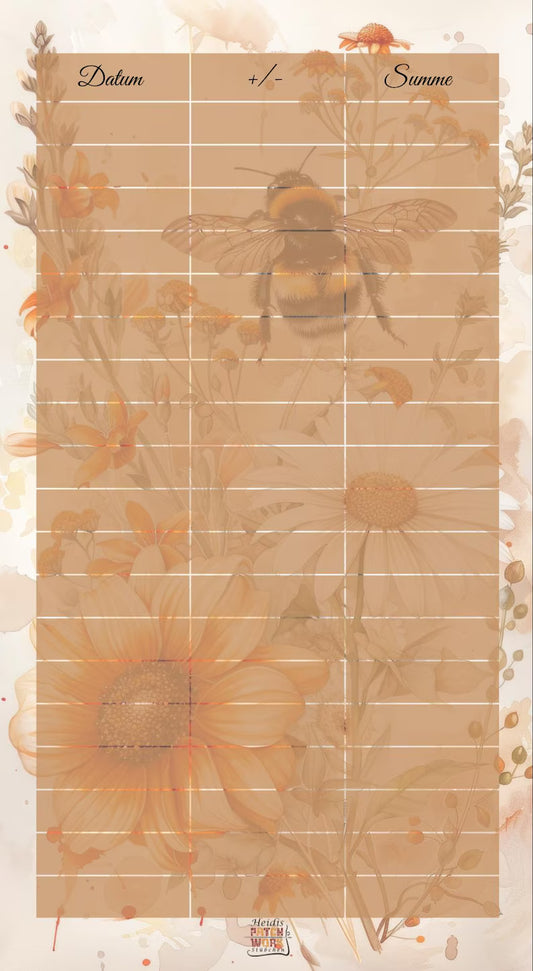 Trackerblock  Frühling A6