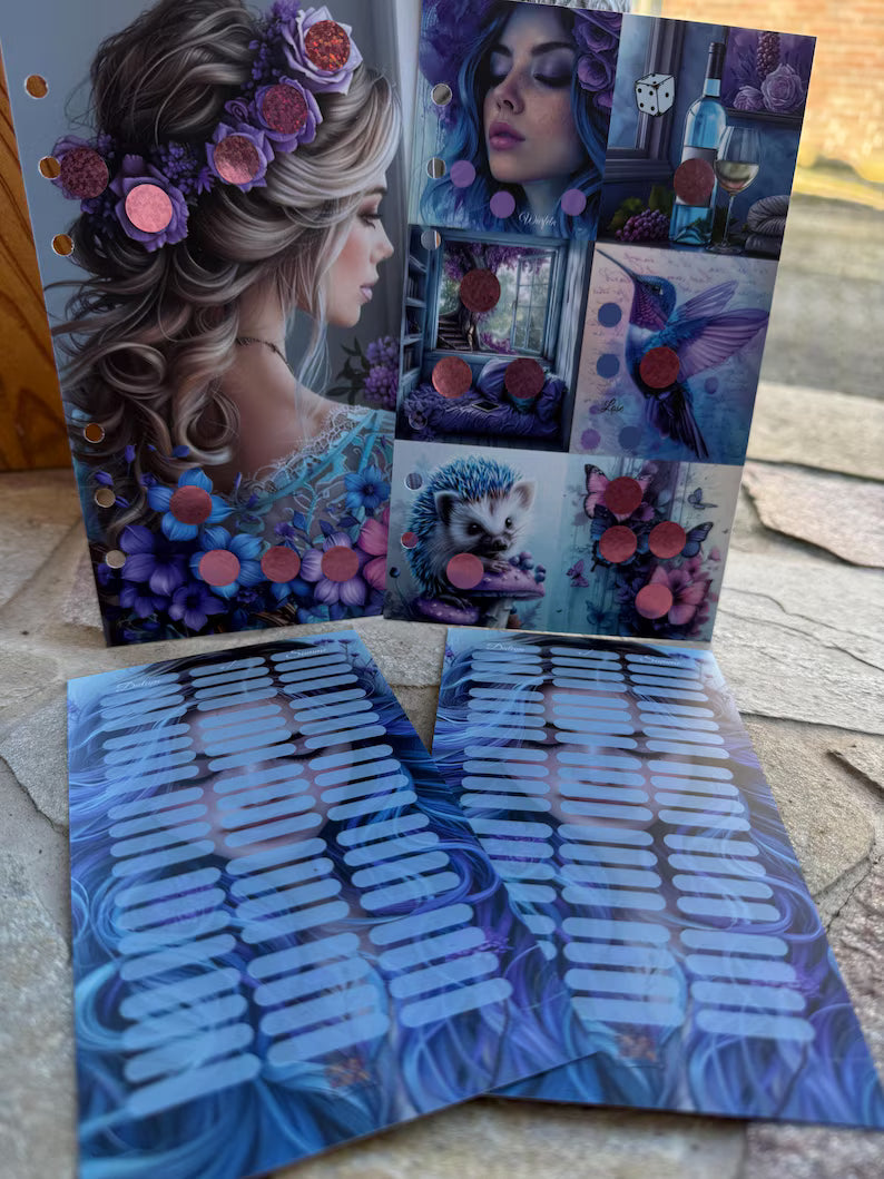 Violett Dreams A6 Jahreschallenge
