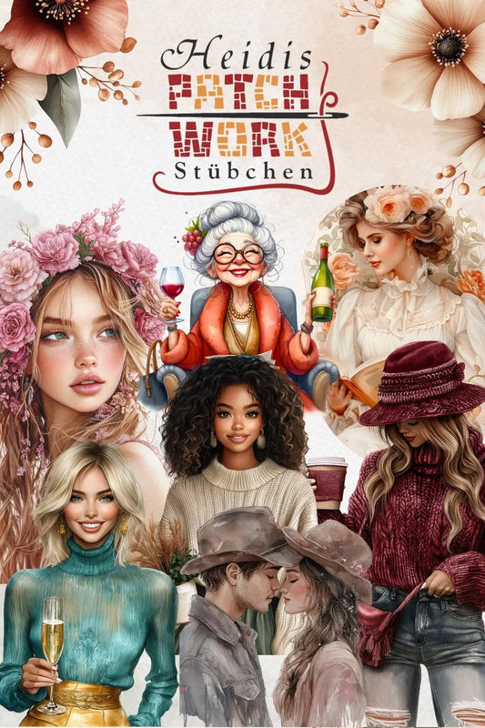 Große Jahreschallenges Heidis Patchwork Stübchen A7