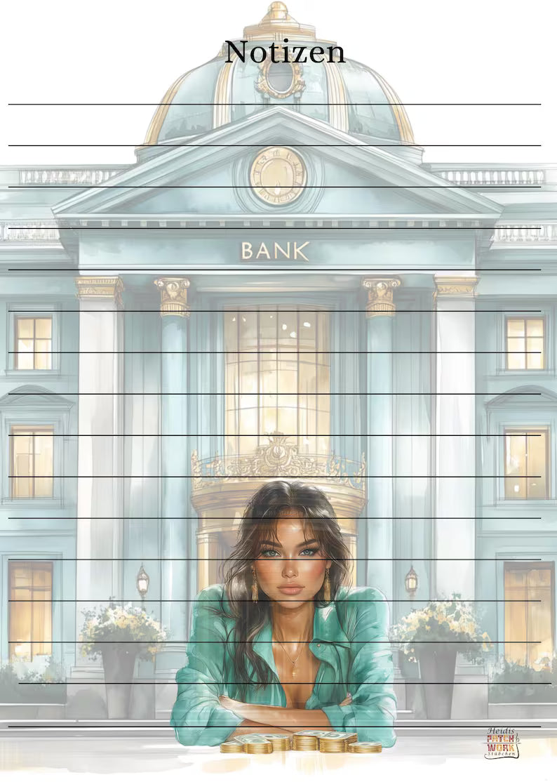 Money Girl Block A5