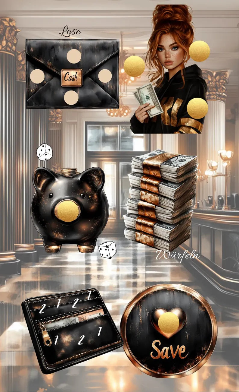 Budget Girl 12  Wochen Challenge  A6