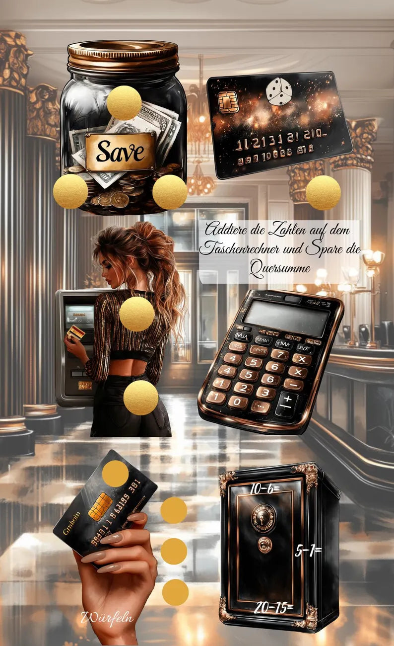 Budget Girl 12  Wochen Challenge  A6
