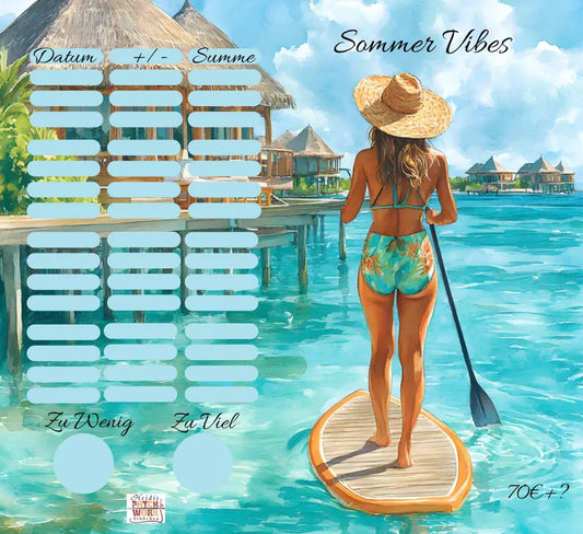 Summer Vibes A6 2er Klappkarte