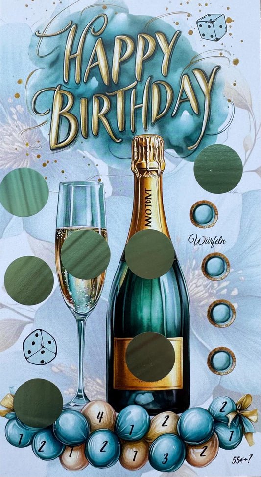 Happy Birthday A6 Einzelchallenge