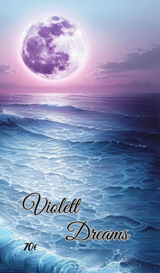 Violett Dreams Matt Folierte A6 2er Klappkarte