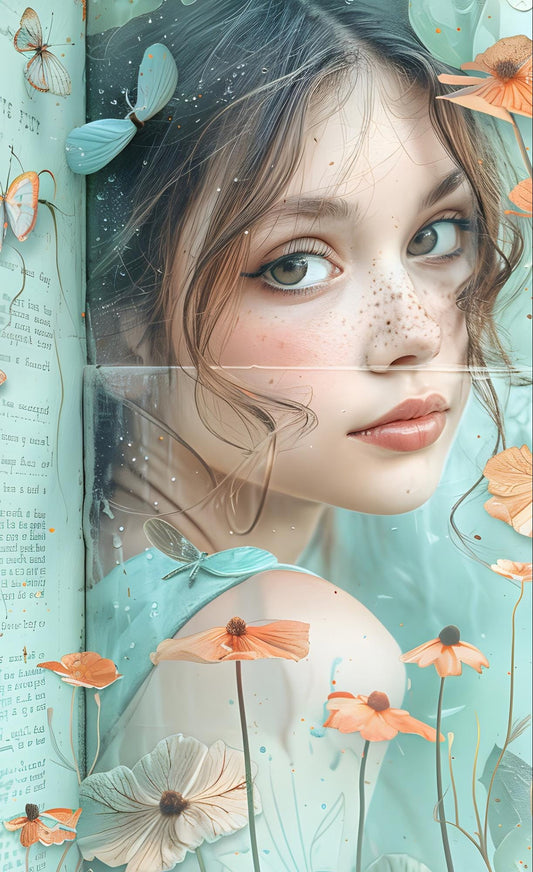 Wunder der Natur  Matt Folierte Jahreschallenge A6