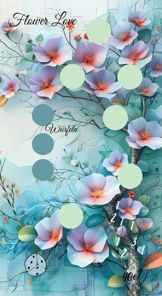 Flower Love A6 Einzelchallenge