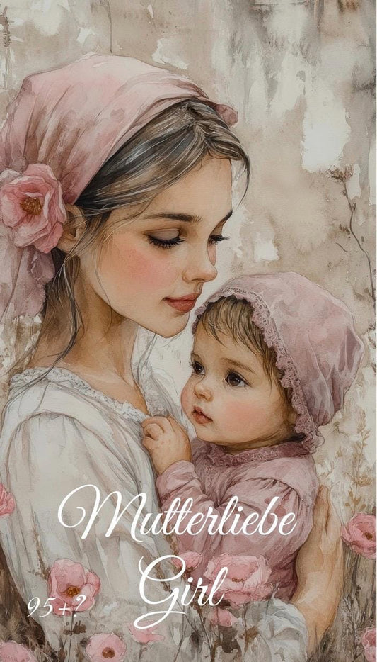 Mutterliebe Girl A6 3er Klappkarte