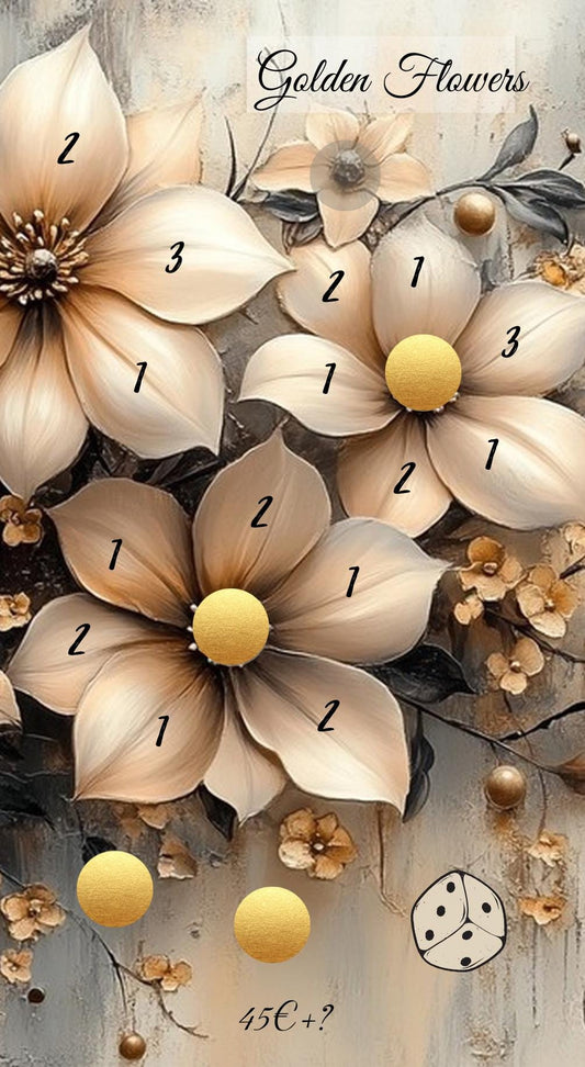 Golden Flowers A6 Einzelchallenge