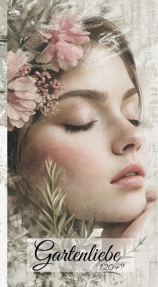 Gartenliebe A6 3er Klappkarte