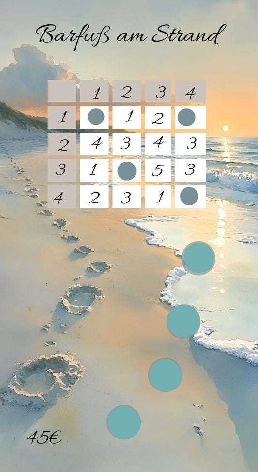 Barfuß Am Strand  A6 Einzelchallenge