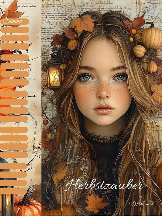 Herbstzauber A6 3er Klappkarte