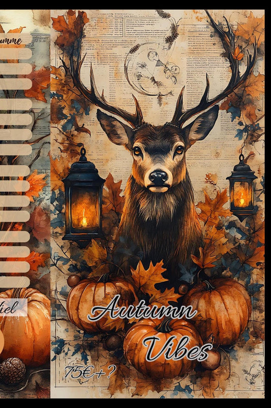 Autumn Vibes  Sparweg A6 2er Klappkarte