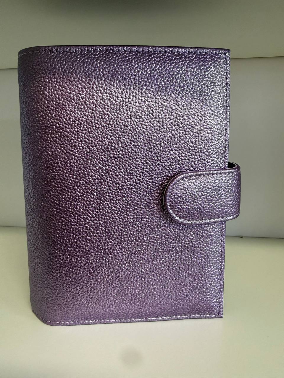 Leo Binder & Glitzer Deluxe Binder A6 Schwarz glänzende Hardware