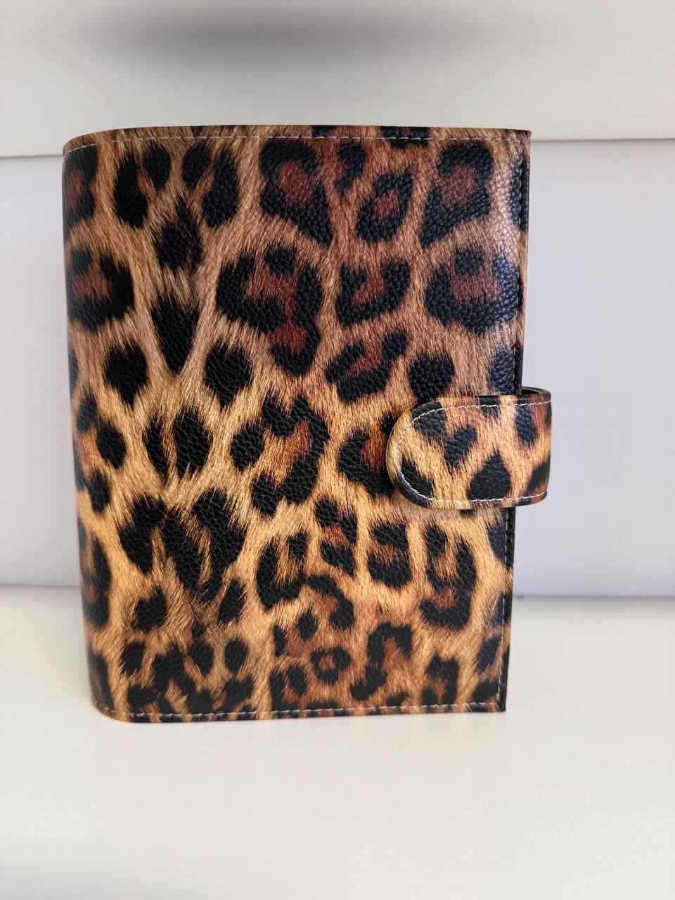Leo Binder & Glitzer Deluxe Binder A6 Schwarz glänzende Hardware