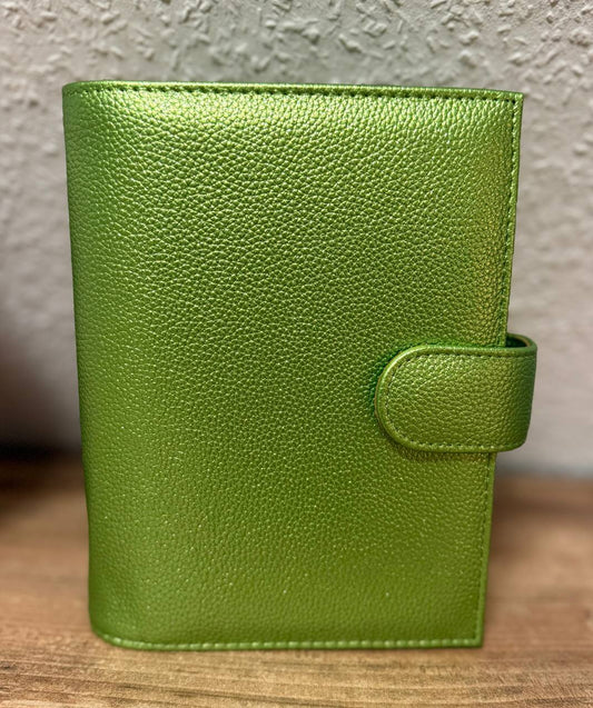 Glitzer Deluxe Binder A6  Gregor Hell Grün