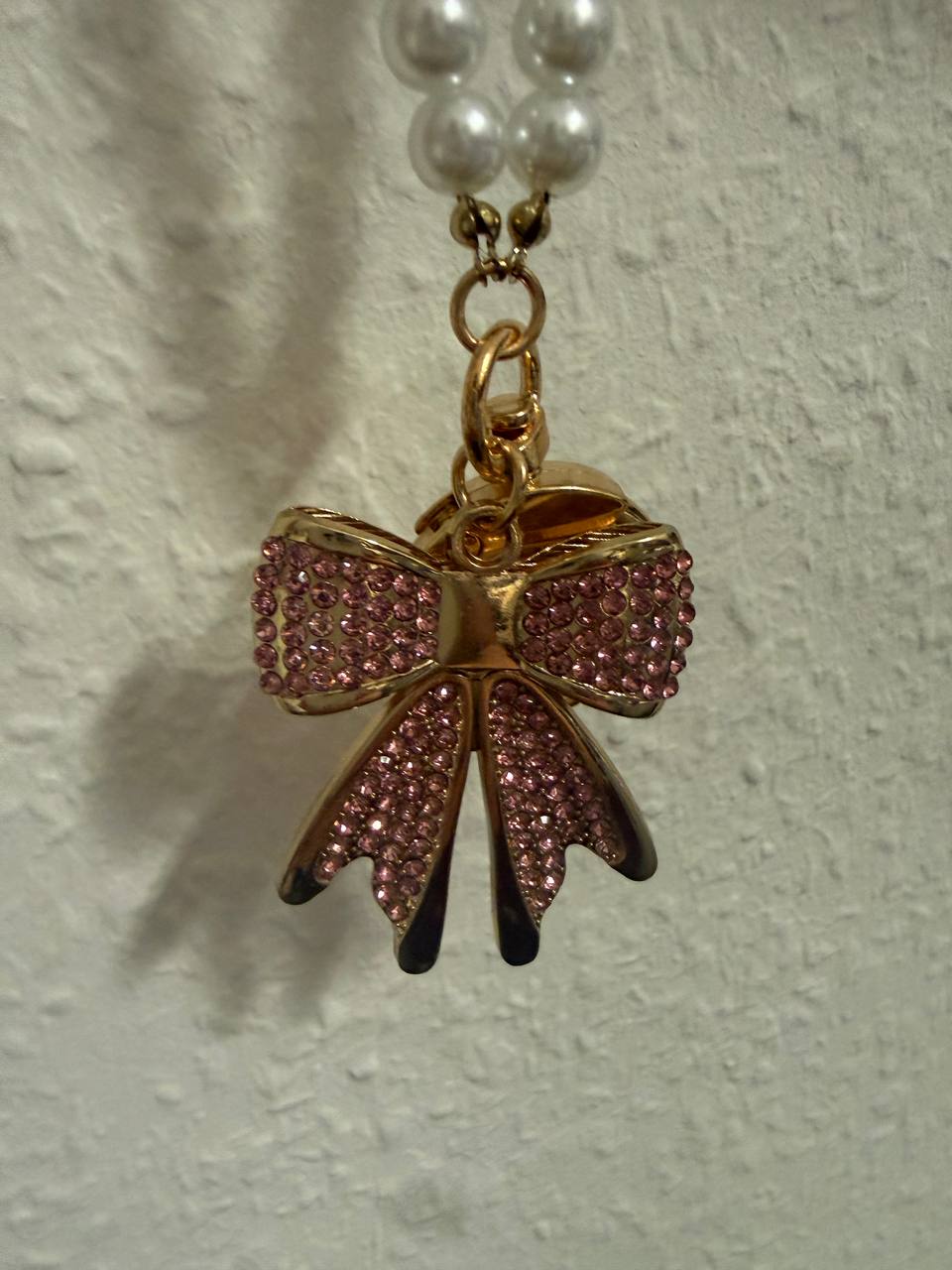 Anhänger Rosa Schleife