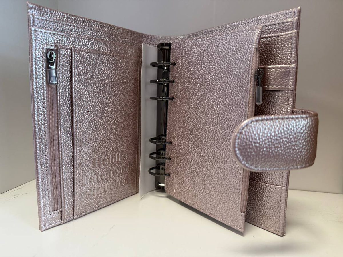 Deluxe Binder A6 Chantal Champagner
