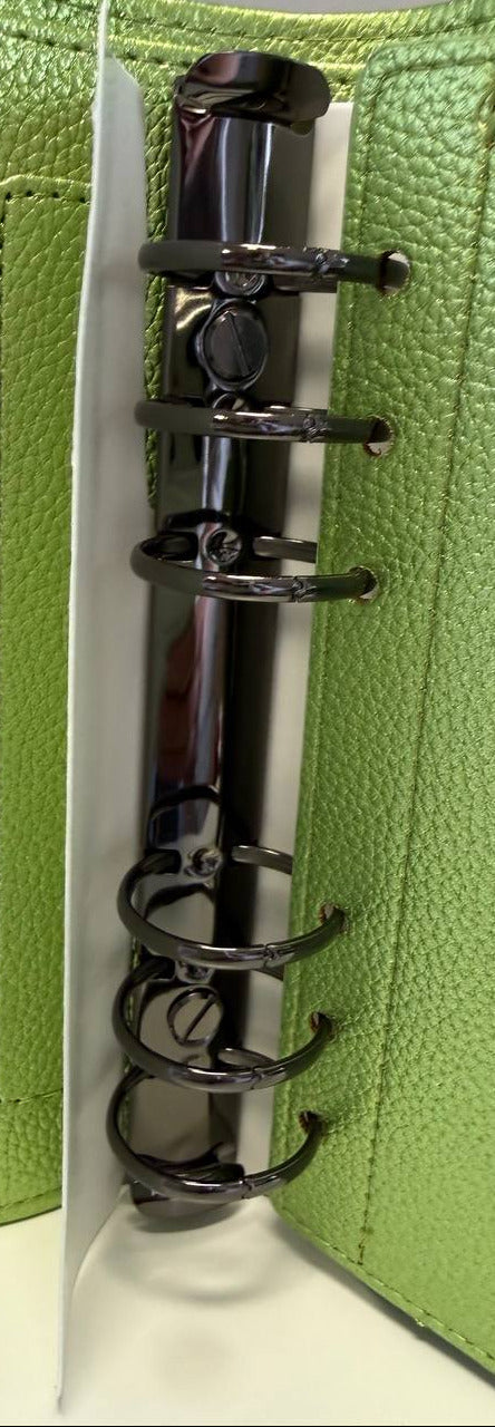 A6 Binder Ringe  Schwarz Glänzend