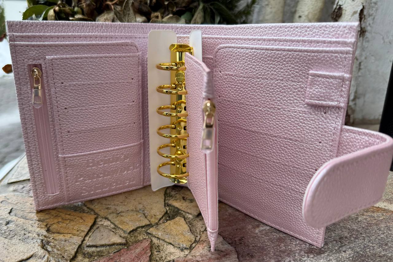 A7 Deluxe Binder Glitzer mit  3cm Ringe