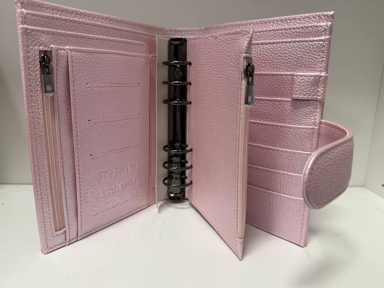 Glitzer Deluxe Binder A6  Roxi Helles Rosa