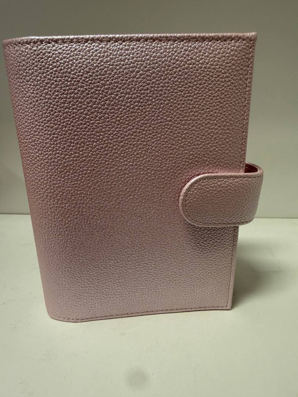 B Ware Special Blumen Deluxe Binder A6 Schwarz Glänzende Hardware (Kopie)